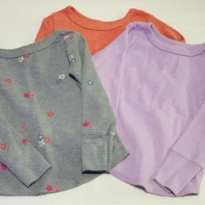 Colorful Kids' Long Sleeve Tops Set
